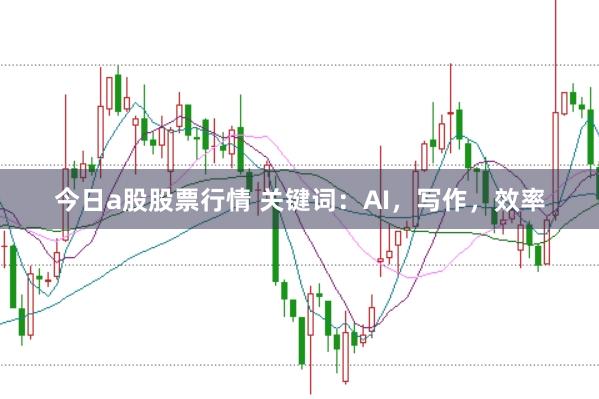 今日a股股票行情 关键词：AI，写作，效率