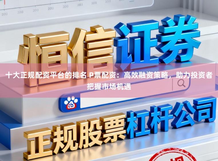 十大正规配资平台的排名 P票配资：高效融资策略，助力投资者把握市场机遇