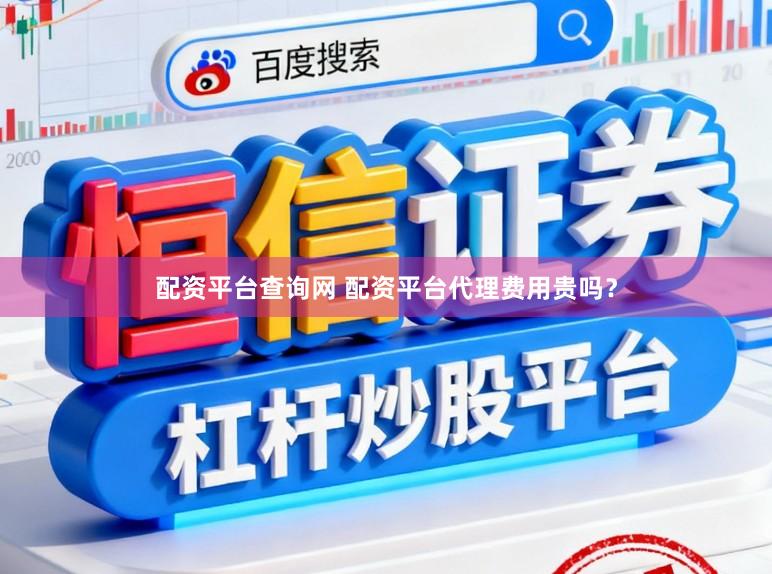 配资平台查询网 配资平台代理费用贵吗？