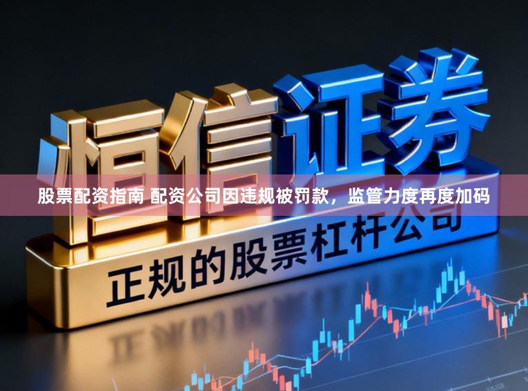 股票配资指南 配资公司因违规被罚款，监管力度再度加码